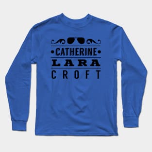 catherine lara croft Long Sleeve T-Shirt